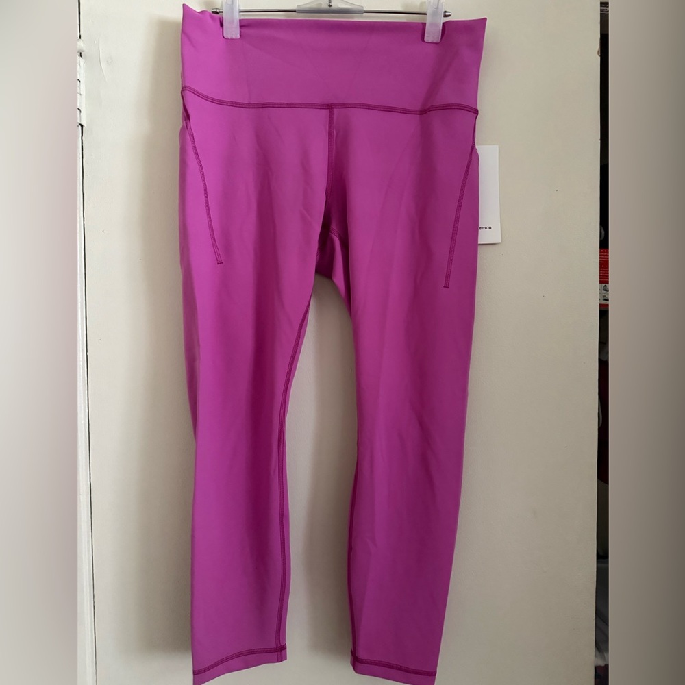 NWT Size 14 Lululemon Wunder Train HR Legging 25” pockets PPKT